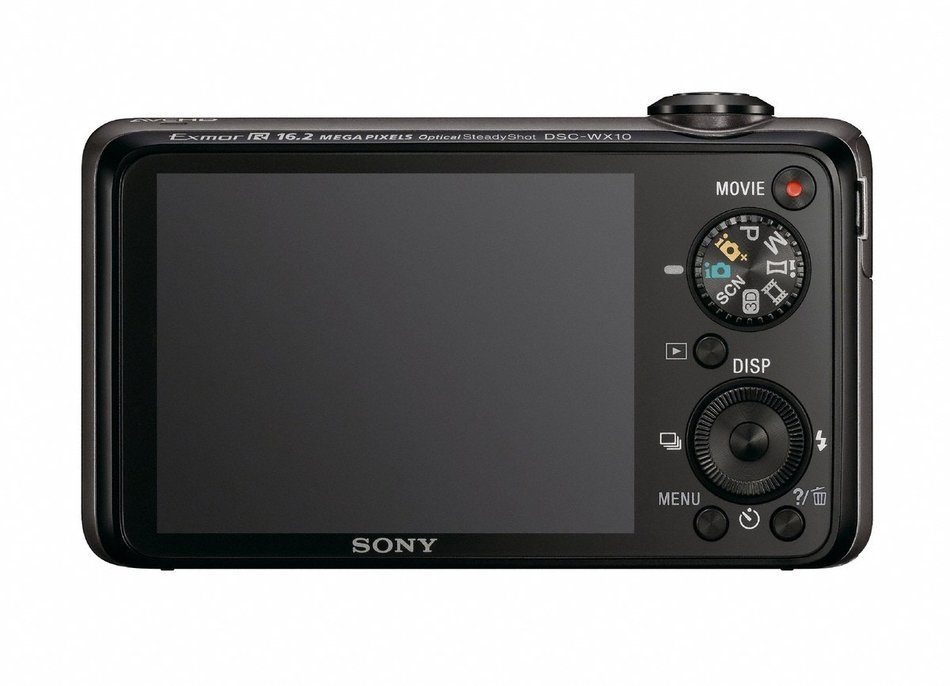 Sony DSC-WX10 Cyber-Shot 16.2 MP Exmor R CMOS Digital Still Camera with 7x Wide-Angle Optical Zoom G Lens and...
