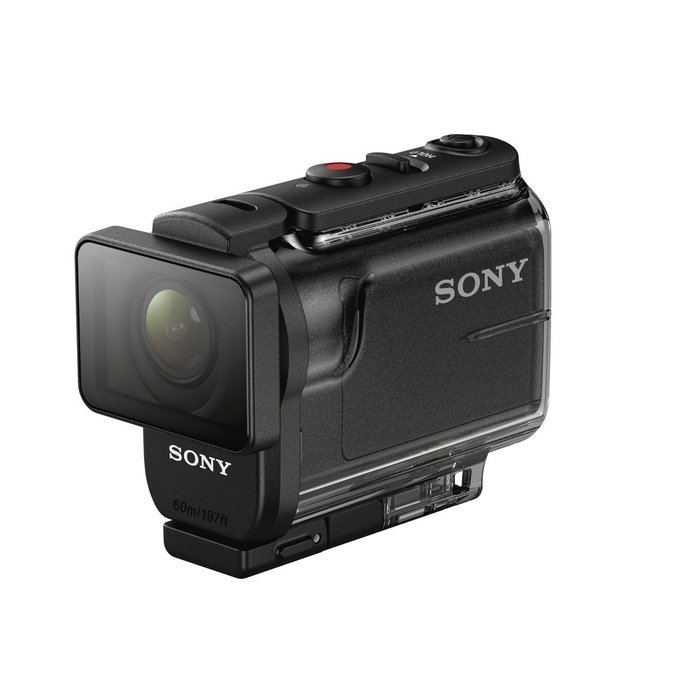 Sony HDR-AS50/B Full HD 1080p Action Cam with 32GB MicroSD Card & Battery Pack Bundle N3