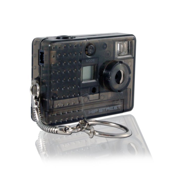 Hip Street CM-HS-KCCAM32 Keychain Digital Camera (Blue) N3