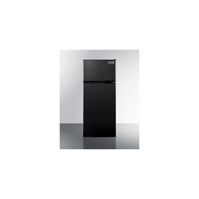 Summit FF1119B 24" Top-Freezer Refrigerator with 10.3 Cu. Ft. Capacity Frost Free Operation Interior Light Full... N4