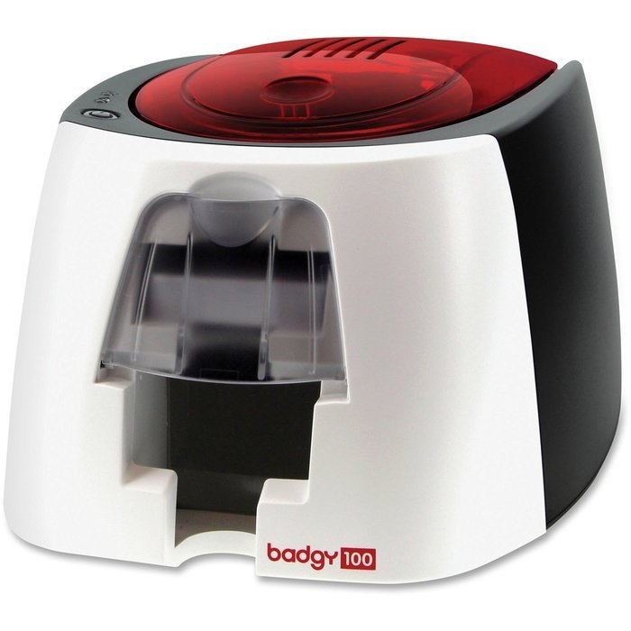Evolis Badgy100 Single Sided Dye Sublimation/Thermal Transfer Printer - Color - Card Print
