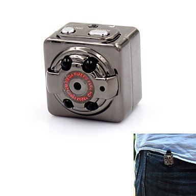 admomon SQ8 Aluminum Mini 1080P Full HD 12.0MP CMOS Video Camera DVR w/ Motion Detection / Night Vision