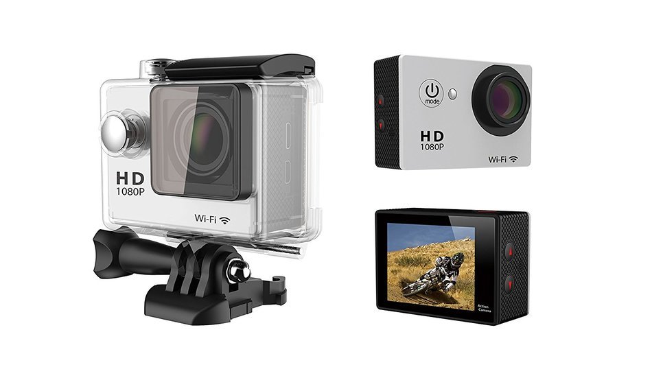 Crelander&reg; W9 wifi HD 1080P waterproof Digital Sports Action Camera DV 30M diving camera 2 inch LCD full Remote... N2
