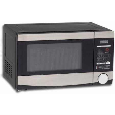 Microwave Oven Avanti - Single - 0.70 Ft - 700 W - Stainless Steel, Black (mo7212sst), N2