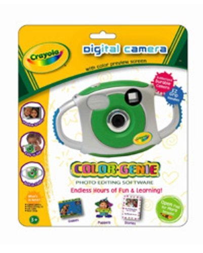 Digital Concepts 23070 Crayola VGA Camera with 1.1 Preview Screen (Green)
