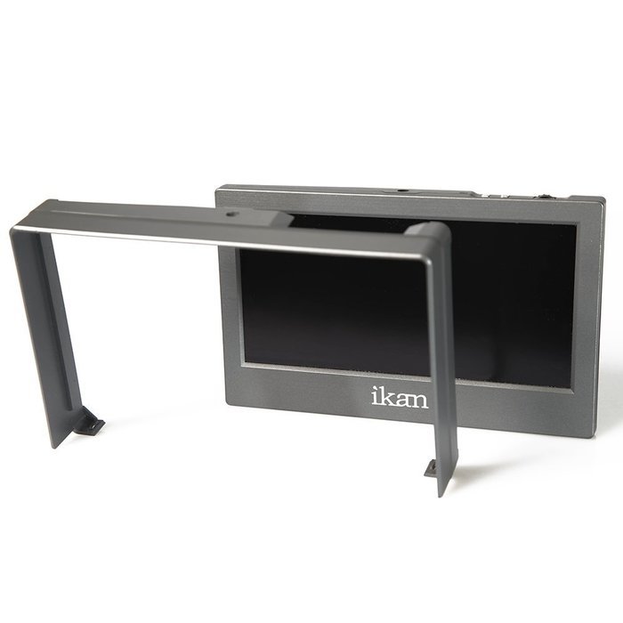 Ikan VH8-E6 8-Inch HDMI Monitor with HD Panel with Canon LP-E6 DV Battery Plate (Black) N6
