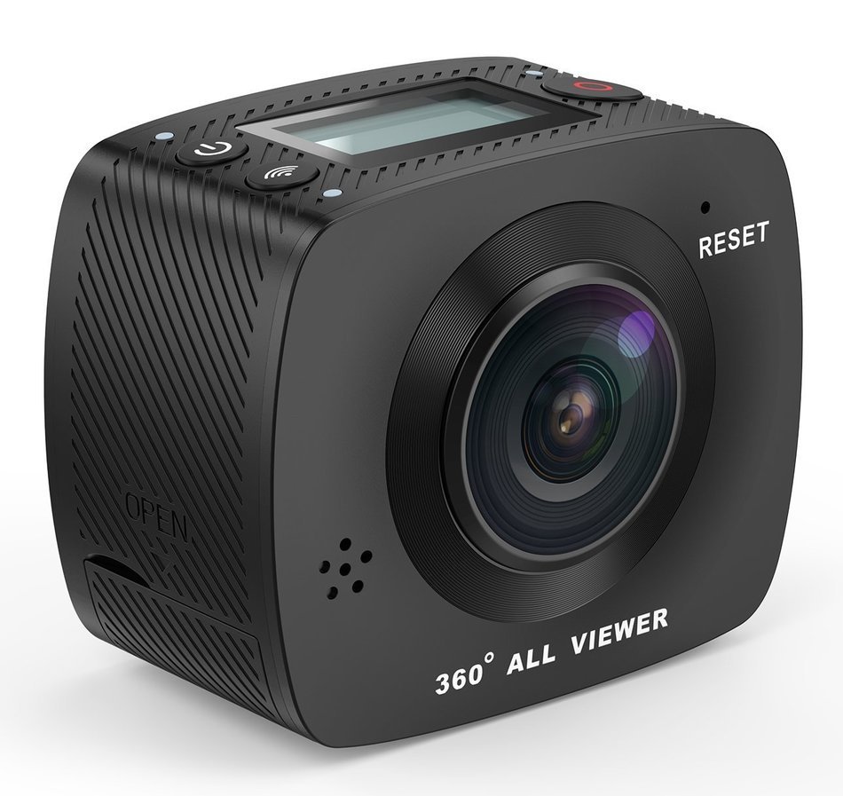 Elephone - EleCam 360 Degree Spherical Panorama Fisheye VR Camera HD @30fps HD Sports Action Video Camera Support... N3