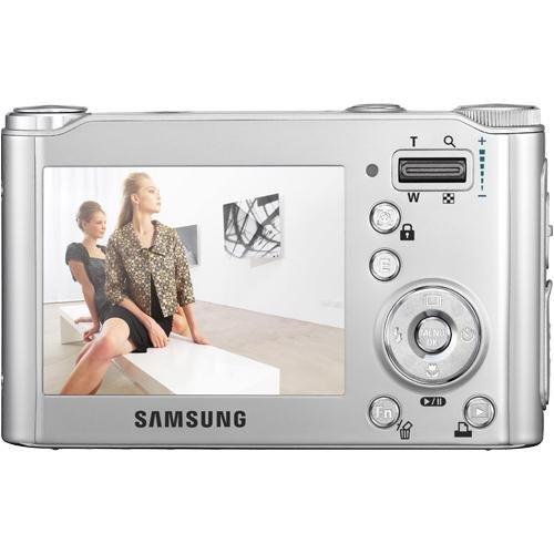 Samsung NV4 8.1MP Digital Camera with 3x Optical Zoom (Silver)