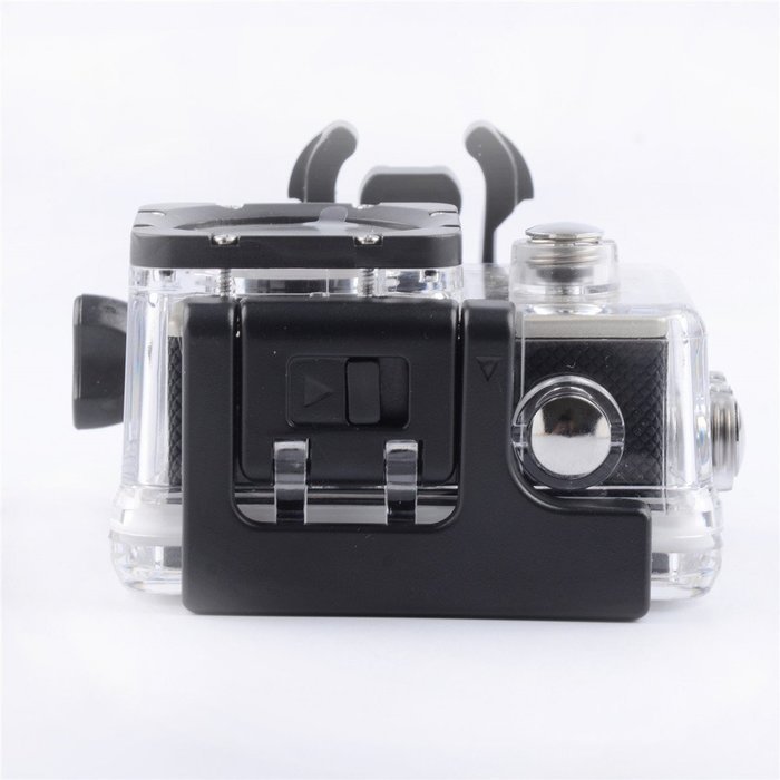 Silver Waterproof Action Camera Sports HD DV 1.5in LCD Screen 12MP 1080P Camcorder N5