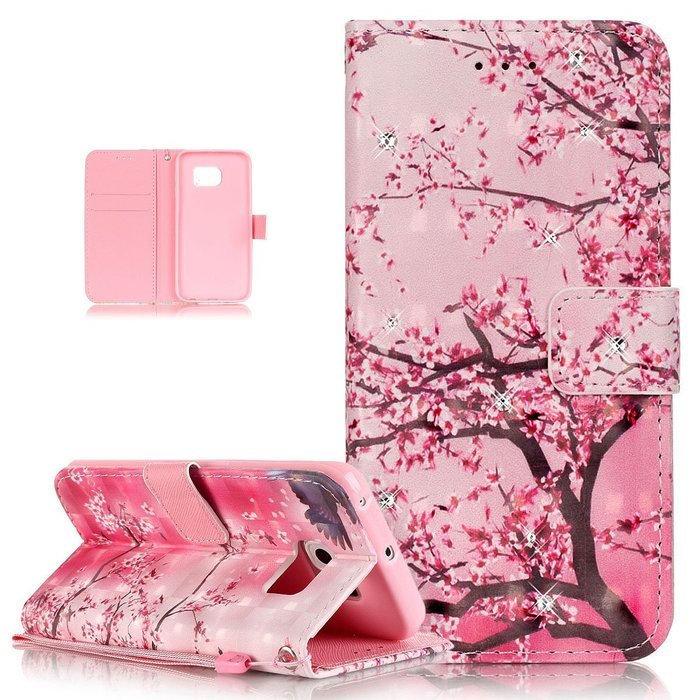 Galaxy S6 Edge Case,Galaxy S6 Edge Cover,ikasus Shiny Glitter Diamond Colorful Art Painting PU Leather Flip Wallet... N10