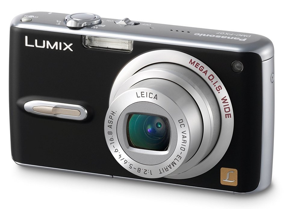 Panasonic DMC-FX07K 7.2MP Digital Camera with 3.6x Optical Image Stabilized Zoom (Black) N2