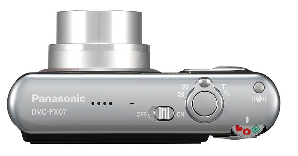 Panasonic DMC-FX07K 7.2MP Digital Camera with 3.6x Optical Image Stabilized Zoom (Black) N3