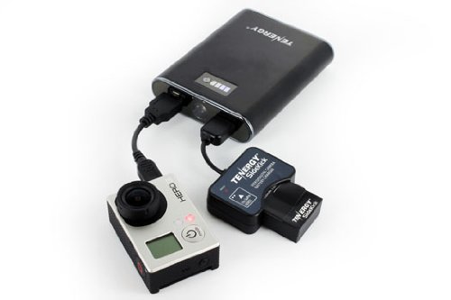 Tenergy SideKick6 Power kit for GoPro HD HERO3 AHDBT-201 AHDBT-301 AHDBT-302