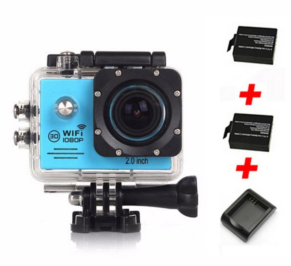 Wifi Waterproof Sports Action Camera Sj7000 Helmet Cam Recorder Marine Diving 2.0 Ltps LED 170 Degree Wide Lens...