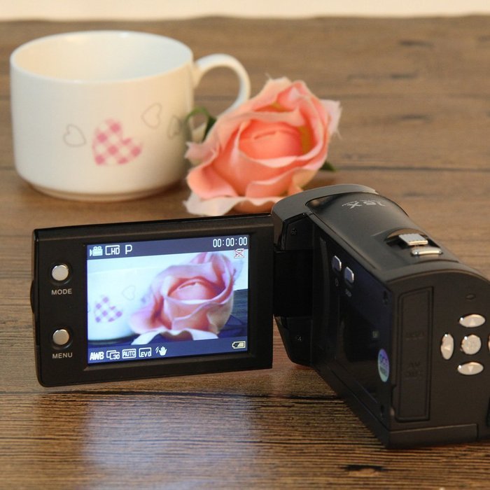 Chinatera HD720P 16MP Digital Video Camcorder Camera DV DVR 2.7" TFT LCD 16X ZOOM Black N6