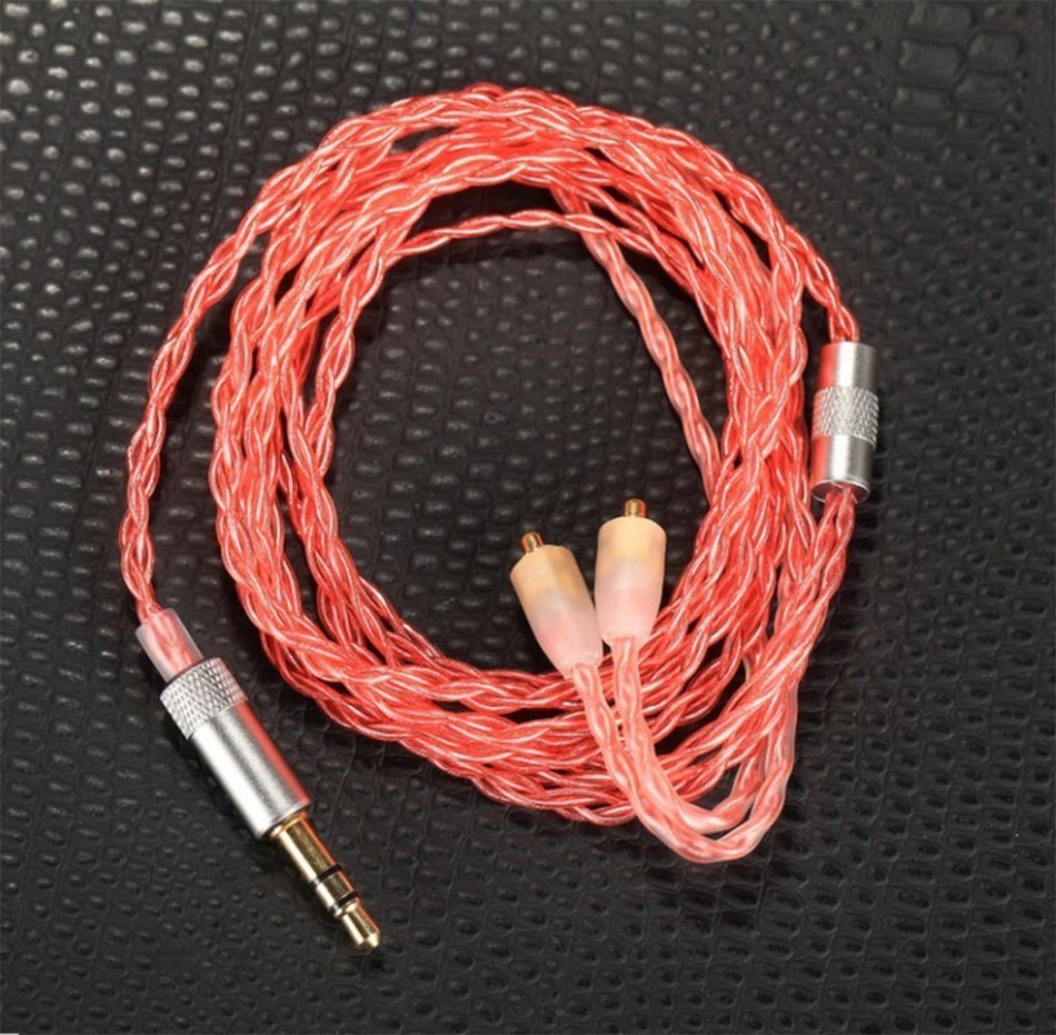 For SE215 SE425 SE535 SE846 UE900 Shure Headphone Replacement Cable 5N OCC Crystal Silver Plated DIY Cord for... N22
