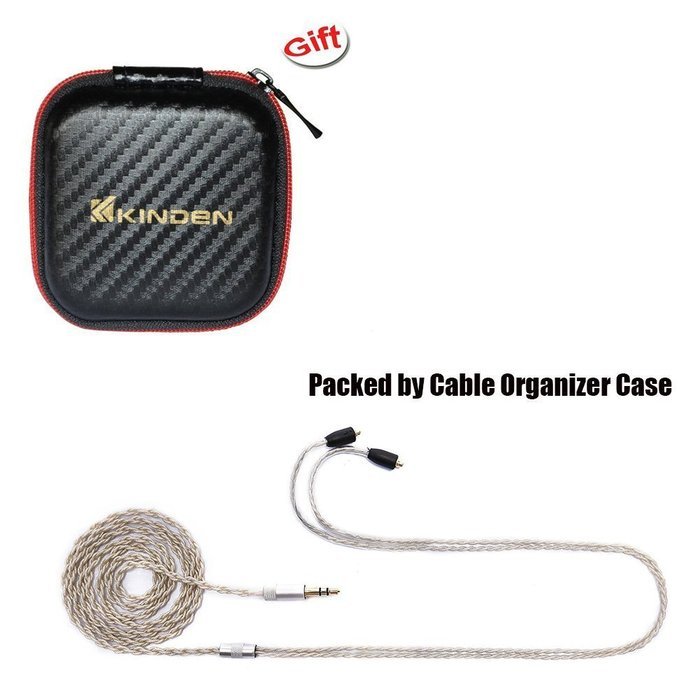 For SE215 SE425 SE535 SE846 UE900 Shure Headphone Replacement Cable 5N OCC Crystal Silver Plated DIY Cord for... N25