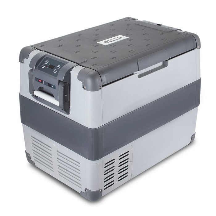 Della Portable Refrigerator USB Port Top Open 55L Fridge/Freezer Camping Tailgating Road Trip N10