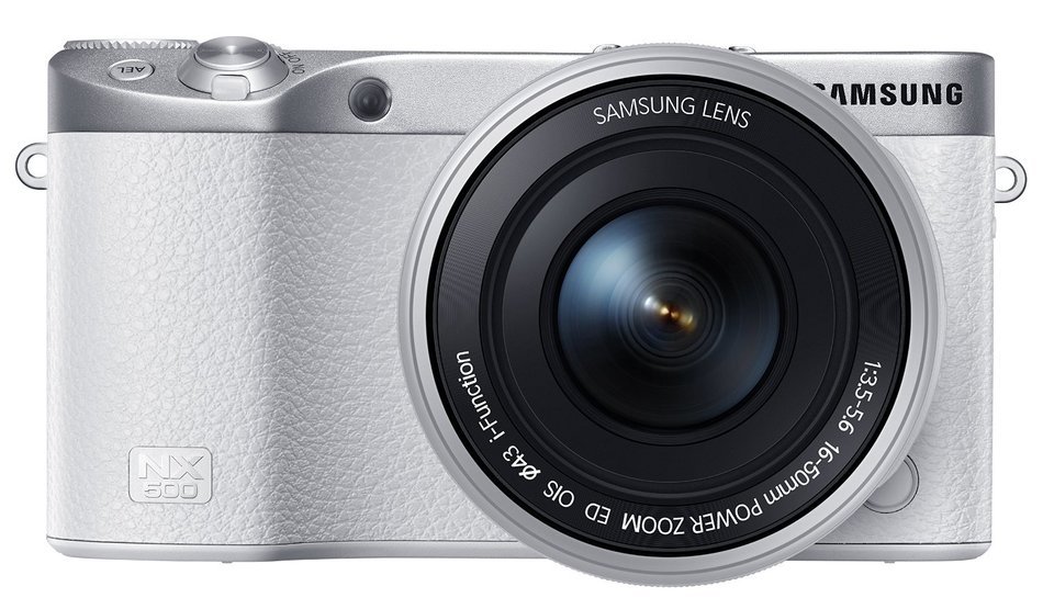 Samsung NX500 28 MP Wireless Smart Mirrorless Digital Camera with 16-50mm Power Zoom Lens (Brown) N36