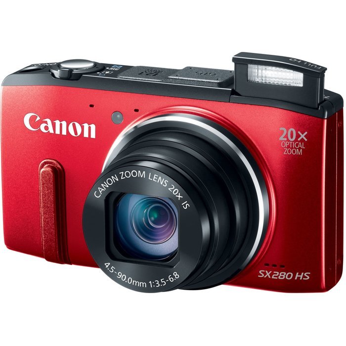 Canon PowerShot SX280 12.1MP Digital Camera with 20x Optical Image Stabilized Zoom with 3-Inch LCD (Black) (OLD... N7