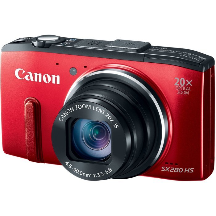 Canon PowerShot SX280 12.1MP Digital Camera with 20x Optical Image Stabilized Zoom with 3-Inch LCD (Black) (OLD... N9