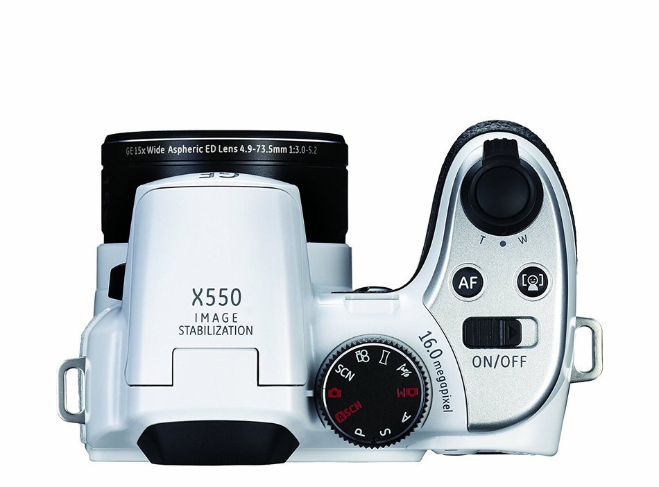 General Imaging Power PRO X550-WH 16Digital Camera with 16MP, 15X Optical Zoom, 2.7-Inch LCD and 27mm Wide Angle... N3