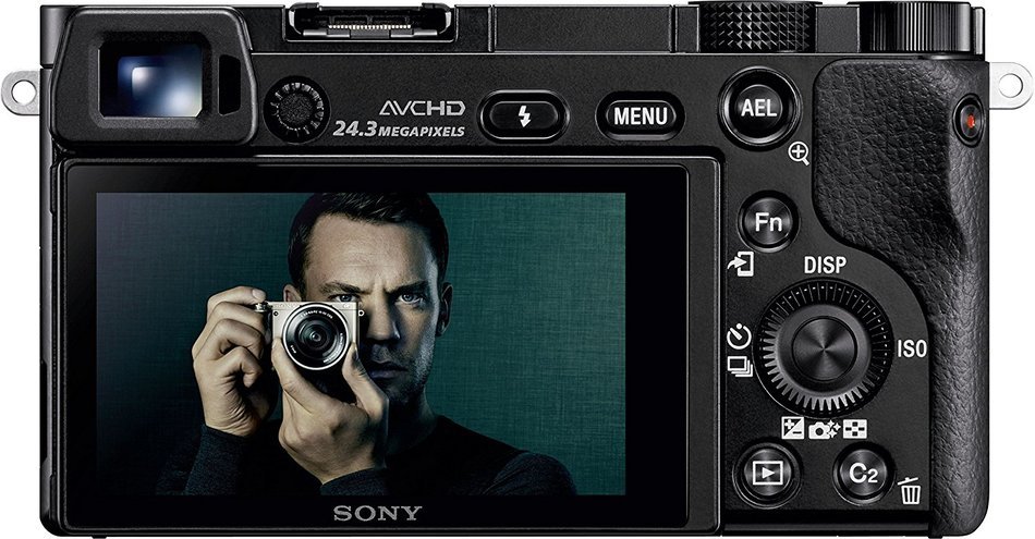 Sony A6000 Interchangeable Lens Digital Camera with SELP1650 and SEL55210 Lens Kit - Black (24.3MP) N5