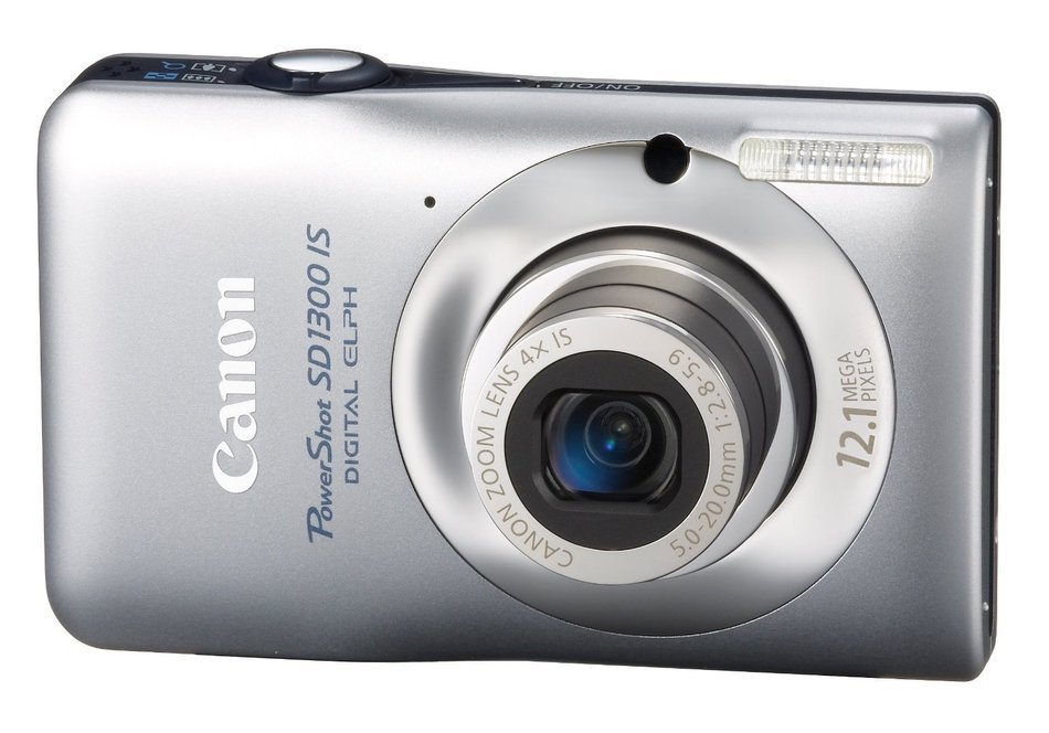 Canon PowerShot SD1300IS 12 MP Digital Camera with 4x Wide Angle Optical Image Stabilized Zoom and 2.7-Inch LCD... N6