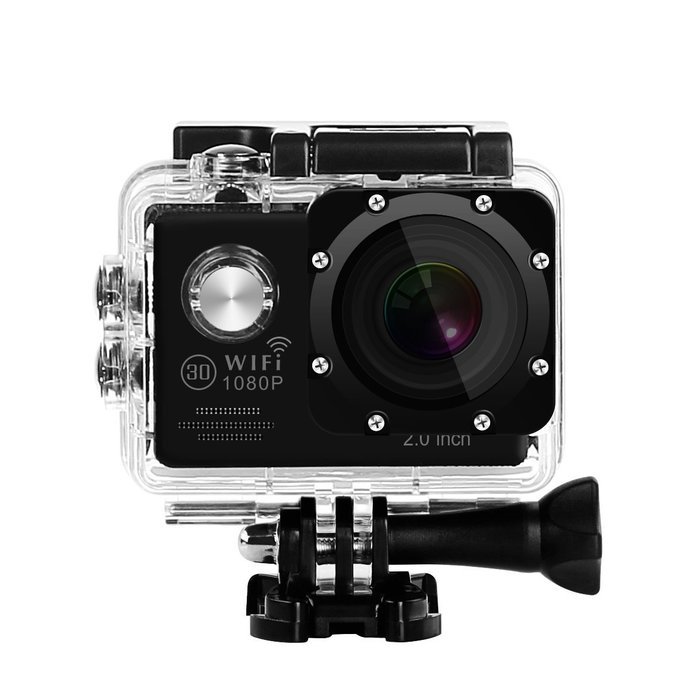 Sports Action Camera , ARCHEER 2.0 Inch 4K HD Waterproof Camera Portable DV Car Helmet Camcorder 2.4G WiFi Diving...