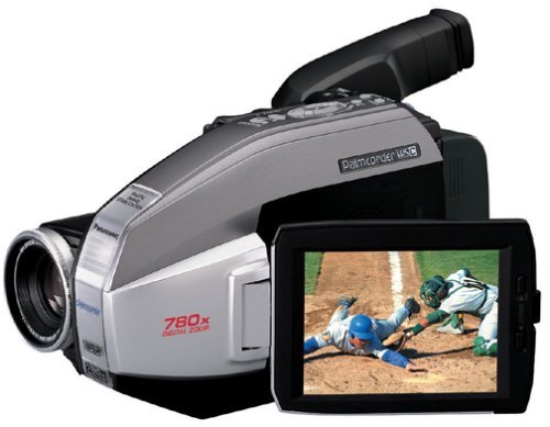 Panasonic PVL552 VHS-C Camcorder w/ 4.0" Color LCD & Viewfinder (Discontinued by Manufacturer)
