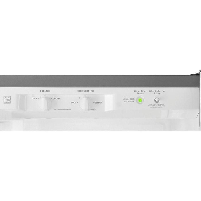 Whirlpool WRS325FDAW 25.4 Cu. Ft. White Side-By-Side Refrigerator - Energy Star N5
