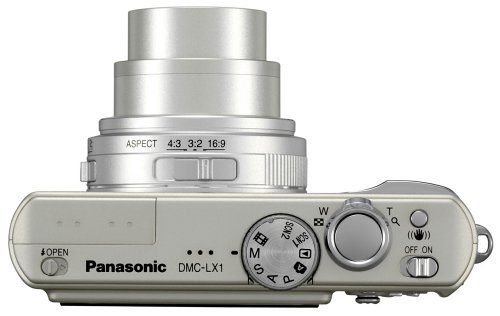 Panasonic Lumix DMC-LX1S 8MP Digital Camera with 4x Image Stabilized Optical Zoom (Silver) N2