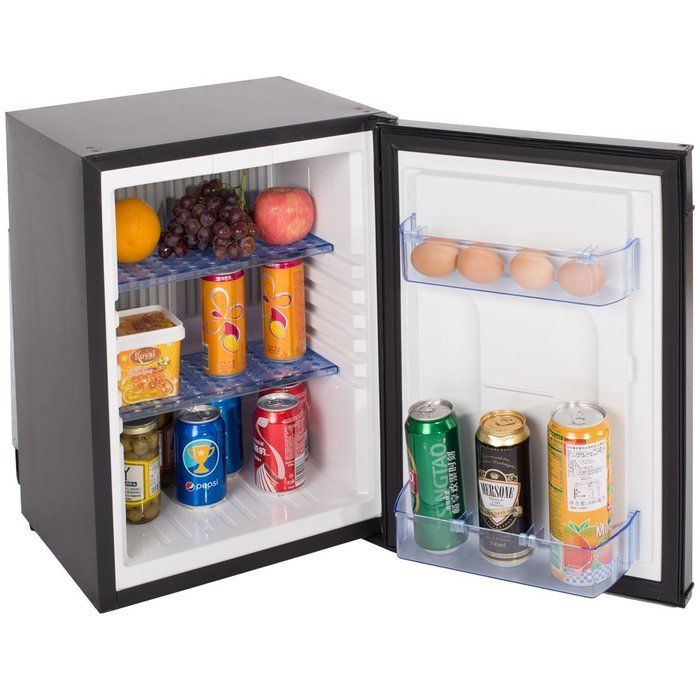 SMAD Hotel Minibar Single Door Absorption Refrigerator with Lock, 30L ,DC12V and AC110V N7