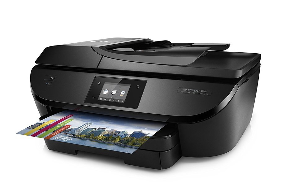 HP OfficeJet 5744 All-in-One Printer with Wireless & Mobile Printing, includes 6 months of Instant Ink (B9S82A) N16
