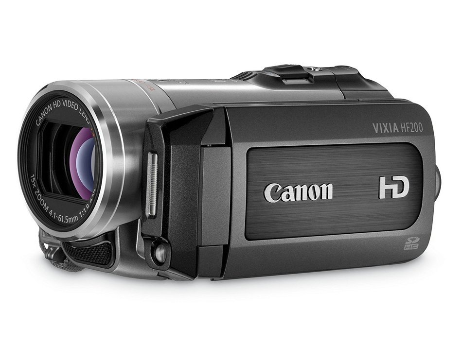 Canon VIXIA HF200 HD Flash Memory Camcorder w/15x Optical Zoom (Discontinued by Manufacturer) N6