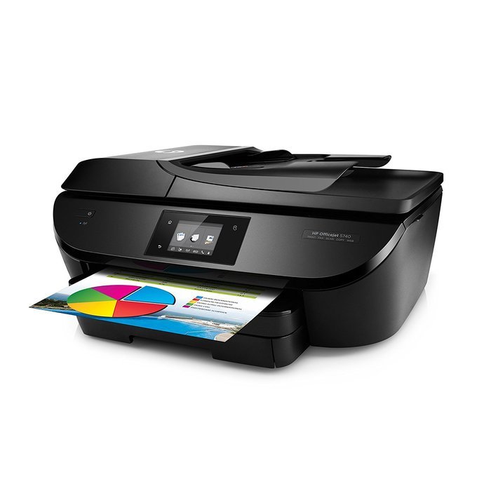 HP OfficeJet 5744 All-in-One Printer with Wireless & Mobile Printing, includes 6 months of Instant Ink (B9S82A) N19