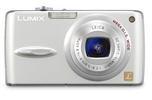 Panasonic DMC-FX01S 6MP Compact Digital Camera with 3.6x Optical Image Stabilized Zoom (Silver) N3