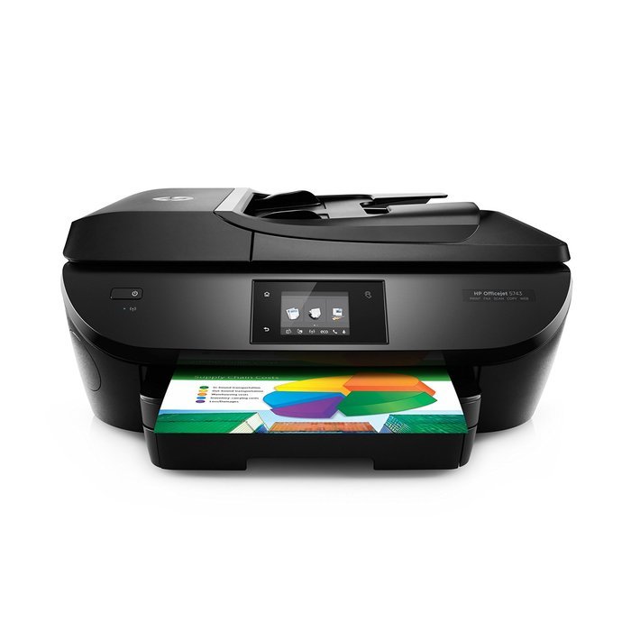 HP OfficeJet 5744 All-in-One Printer with Wireless & Mobile Printing, includes 6 months of Instant Ink (B9S82A) N21
