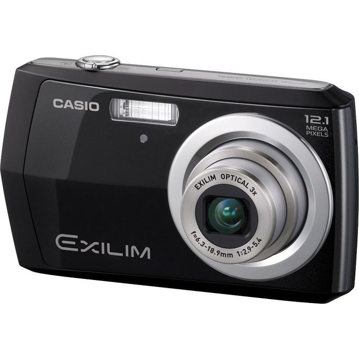 Casio Exilim EX-Z16 12 MP Digital Camera with 3x Zoom and 2.7-Inch LCD (Black)