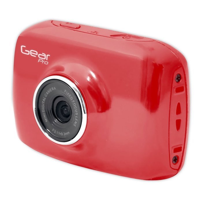 Gear-Pro High-Definition Sport Action Camera,720p Wide-Angle Camcorder With 2.0 Touch Screen - SD Card Slot, USB... N3