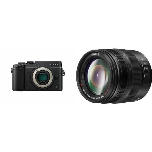 Panasonic LUMIX DMC-GX8KBODY DSLM Mirrorless 4K Camera w/ LUMIX G X VARIO 12-35mm/F2.8 ASPH X Series Lens