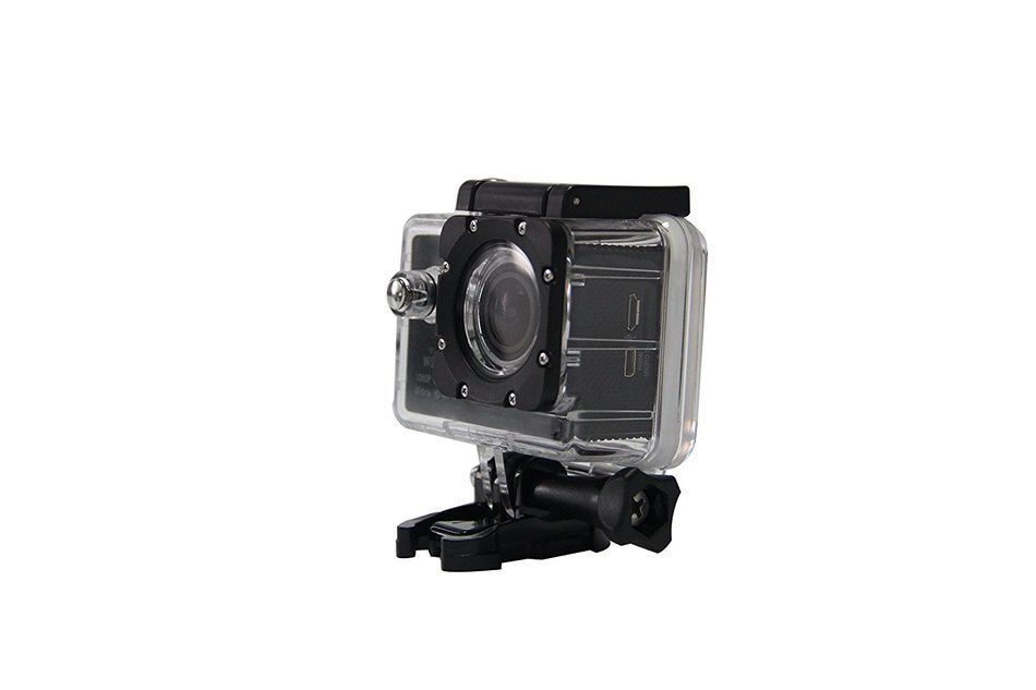 GVB GVB-CM Ultra HD 4k Wide Angle Sports Action Camera with Waterproof Housing (Black) N7