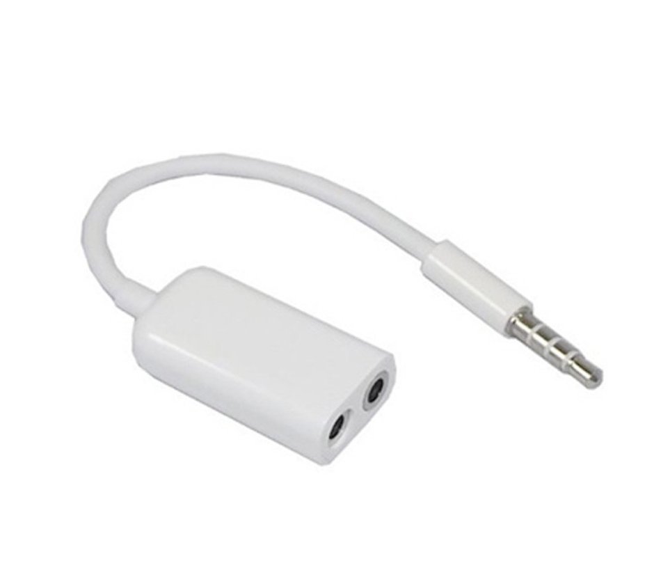 HTTX 3.5mm Audio Stereo Y Splitter Cable, 3.5mm Male to Dual Female for Earphone and Headset Splitter Adapter,...