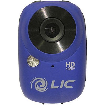 Liquid Image Ego Series 1080P Mountable Mini Extreme Sports Camera - Blue / Size 4.06cm x 6.35cm x 3.05cm (H x...