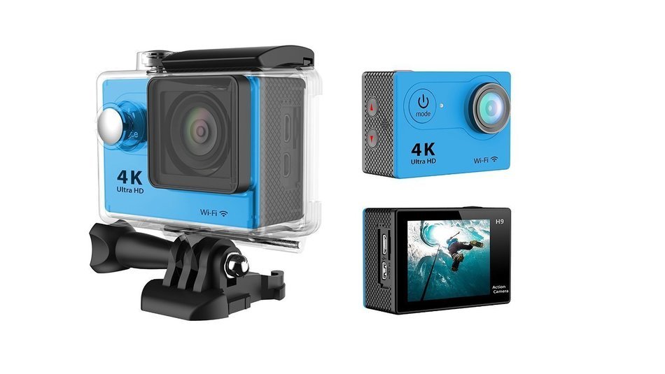 SENYE Ultral HD Waterproof Sport Camera 4K Wi-Fi Action DV Camcorder with 170 Degree Lens for Extreme Outdoor... N12