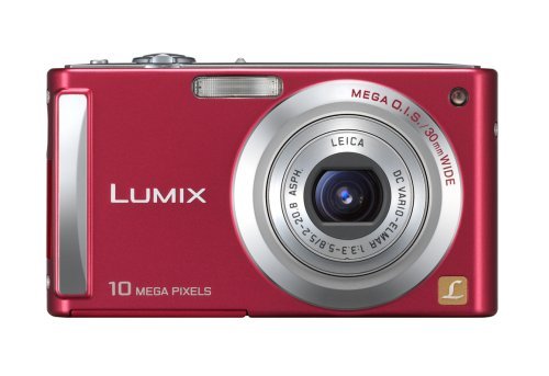 Panasonic Lumix DMC-FS5P-K 10.1MP Digital Camera with 4x Wide Angle MEGA Optical Image Stabilized Zoom (Black) N3