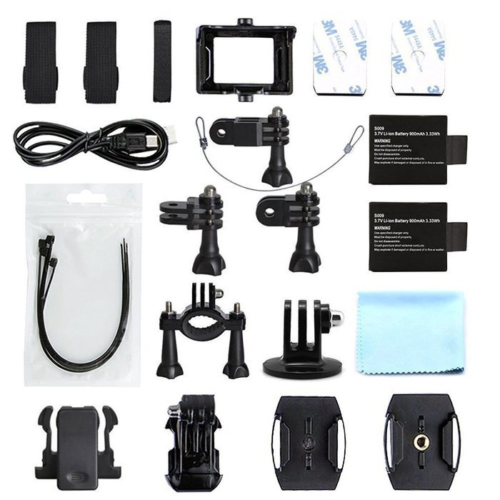 SENYE Ultral HD Waterproof Sport Camera 4K Wi-Fi Action DV Camcorder with 170 Degree Lens for Extreme Outdoor... N14