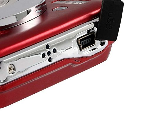 Amkov 800-Oe 2.7" Tft Lcd Screen Digital Camera With 4X Digital Zoom & 3X Optical Zoom (Red) Produced by YSK