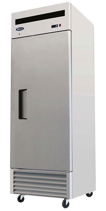 27" 1 Door, 21 Cu.ft Bottom Mount, Stainless Steel Reach in Commercial Freezer