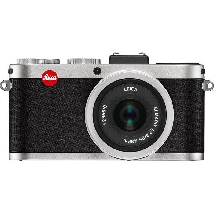Leica 18452 X2 16.5MP Compact Camera with 2.7-Inch TFT LCD (Silver)